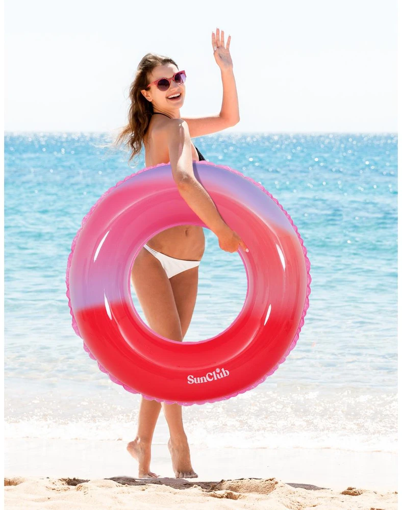 Jilong Plūduriavimo ratas Gradient Raudona 90 cm