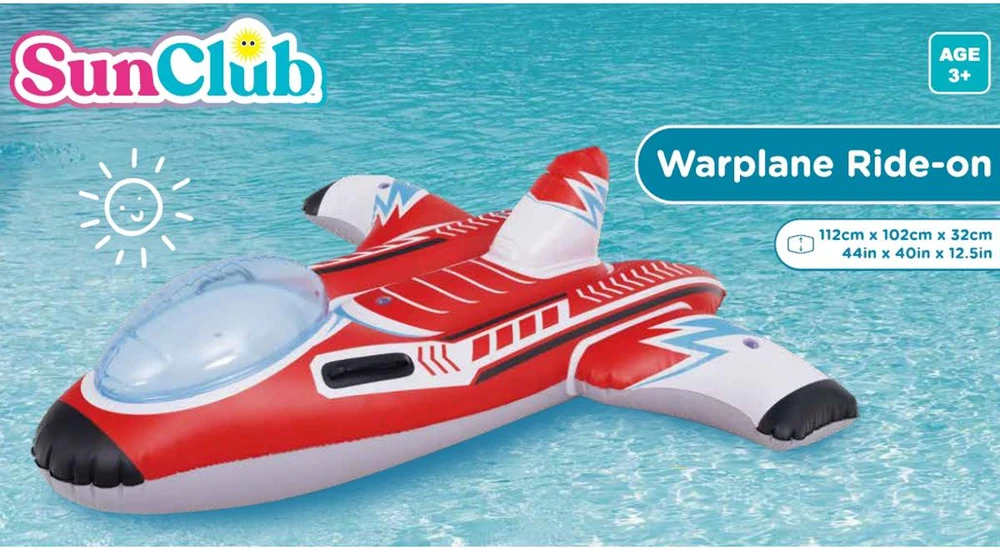 Sunclub Pripučiamas lėktuvėlis vaikams