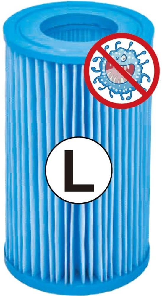 Jilong Antibakterinis pompos filtras 10,6x20,3cm 1000GAL