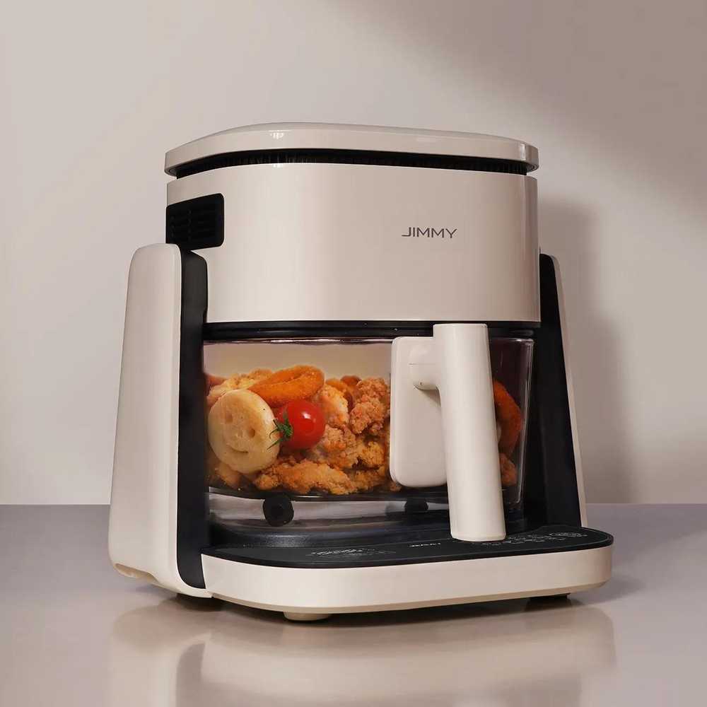 Karšto oro gruzdintuvė Jimmy AF3 + keptuvė | 1100 W | 4 L + 1 L