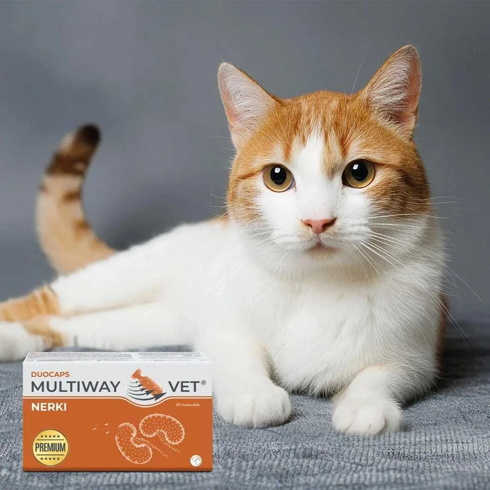 JM SANTE Multiway Vet Duocaps Kidneys - atsukamos kapsulės šunims ir katėms nuo inkstų – 60 vnt.