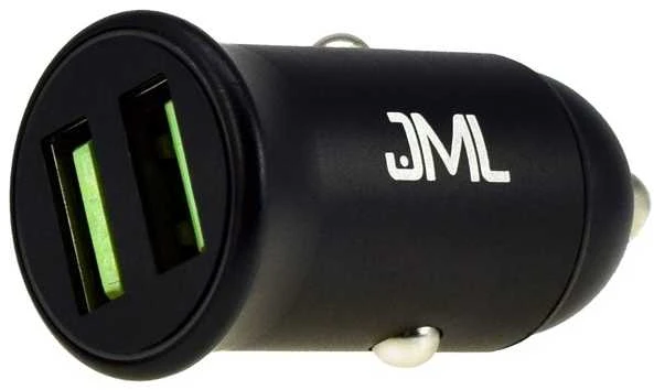 JML CC-101 automobilinis įkroviklis – 2x USB 4.8A 24W