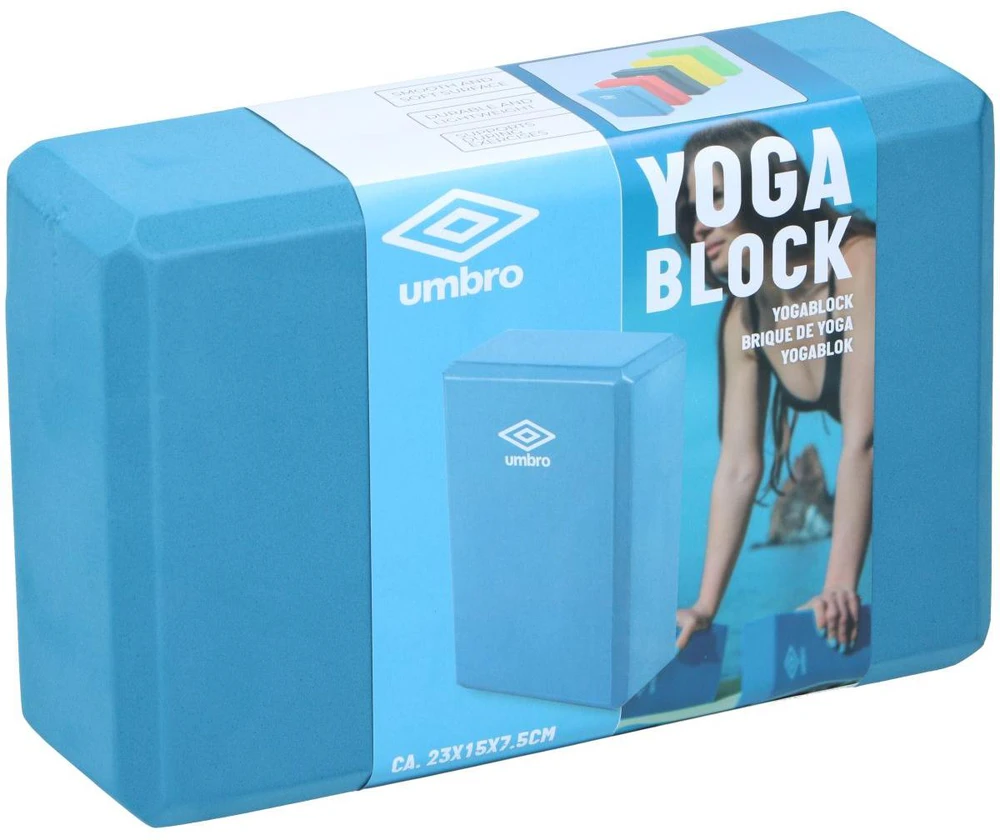 Mėlynas jogos ir pilateso blokas Umbro