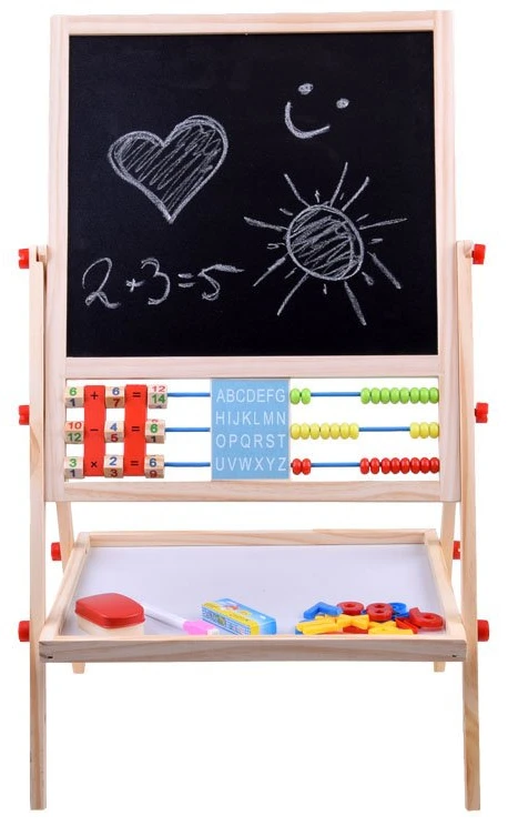Jokomisiada 2-in-1 kreidos magnetinė lenta + TA0083 numeriai