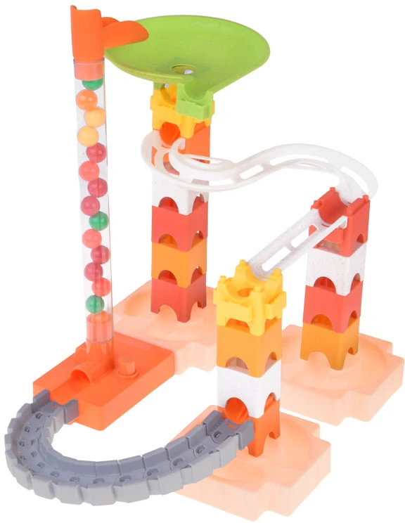 Jokomisiada 63-piece marble run, marble run, marble slide ZA5980
