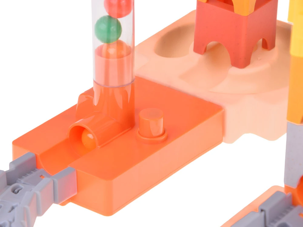 Jokomisiada 63-piece marble run, marble run, marble slide ZA5980