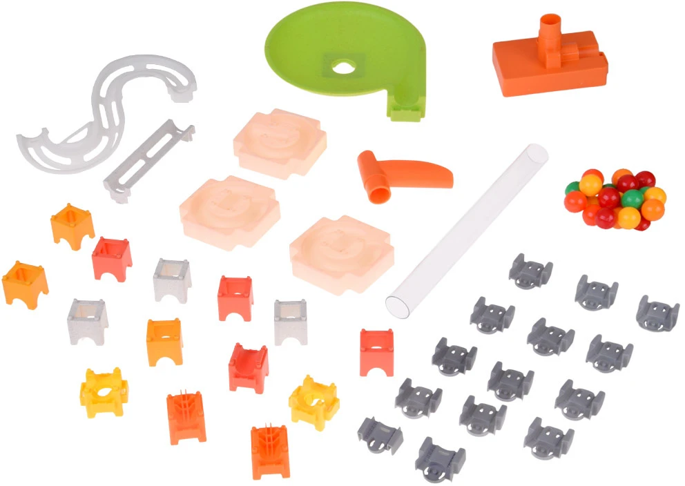 Jokomisiada 63-piece marble run, marble run, marble slide ZA5980