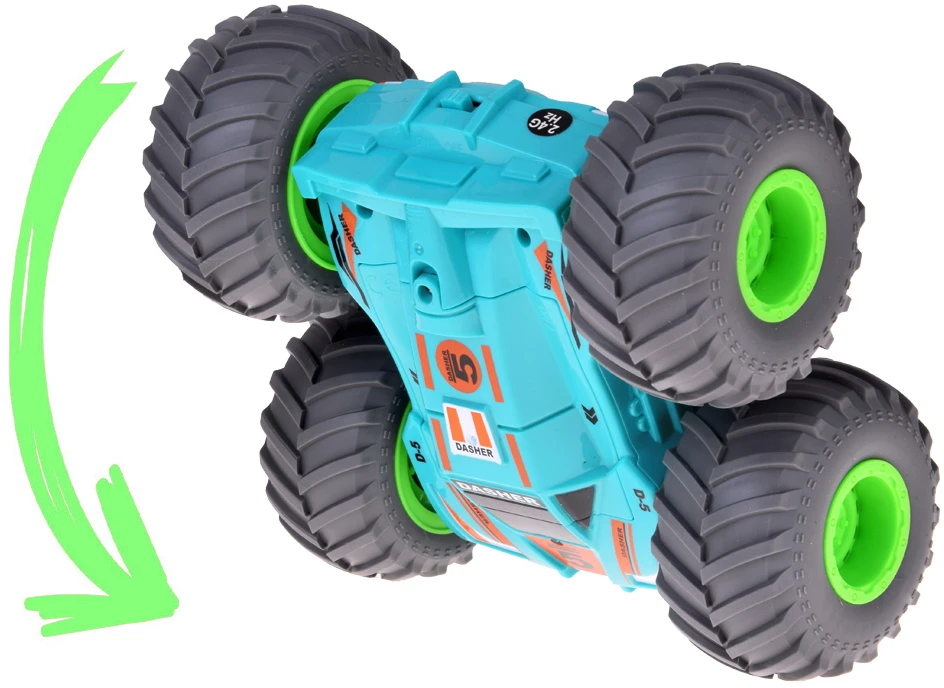 Jokomisiada Akrobatinis nuotolinio valdymo automobilis STUNT CAR piruetė RC0638