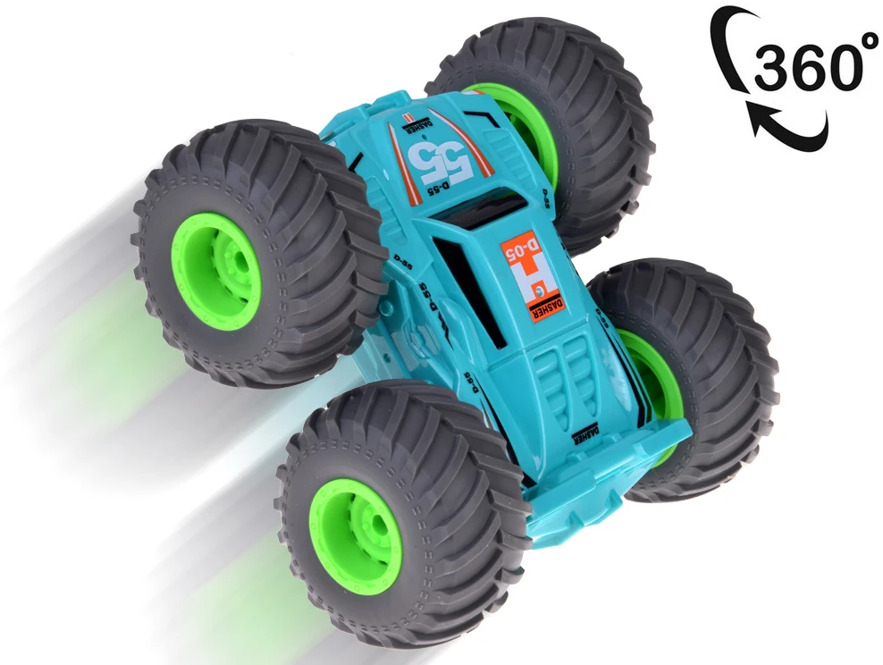 Jokomisiada Akrobatinis nuotolinio valdymo automobilis STUNT CAR piruetė RC0638