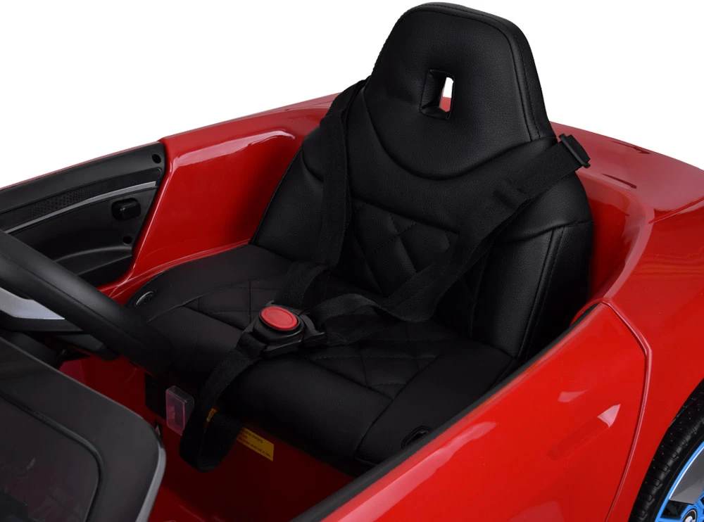 Akumuliatorinis automobilis vaikams Jokomisiada BMW i4 PA0310 | spalva: raudona