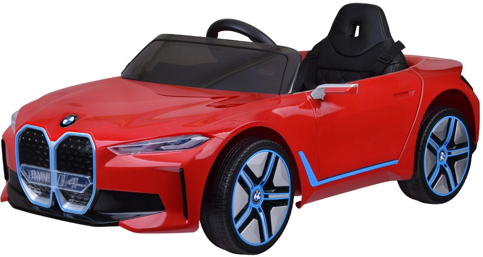 Akumuliatorinis automobilis vaikams Jokomisiada BMW i4 PA0310 | spalva: raudona