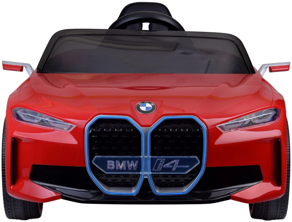 Akumuliatorinis automobilis vaikams Jokomisiada BMW i4 PA0310 | spalva: raudona