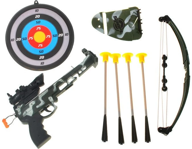 Jokomisiada CROSSBOW su lazeriniu taikikliu + DISKAS ZA0698