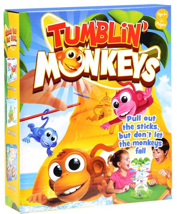Jokomisiada „Arcade Game Monkey“, krintanti iš „Palm Gr0443“