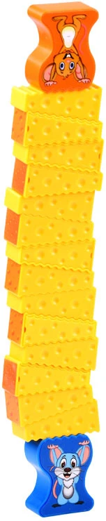 Jokomisiada Arkadinis žaidimas "Mouse Jenga" bokštas GR0499