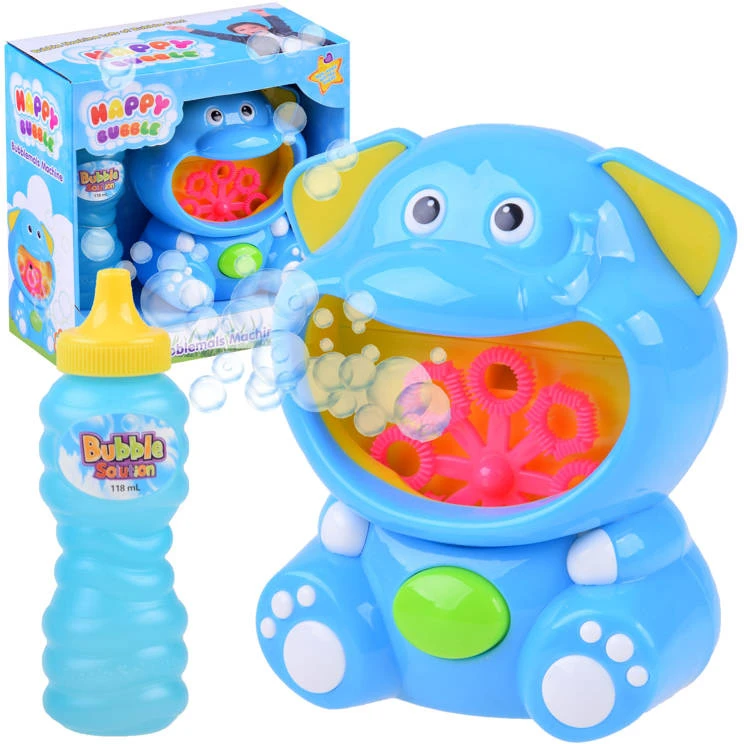 Jokomisiada Automatic soap bubble machine mėlynas elephant ZA4149