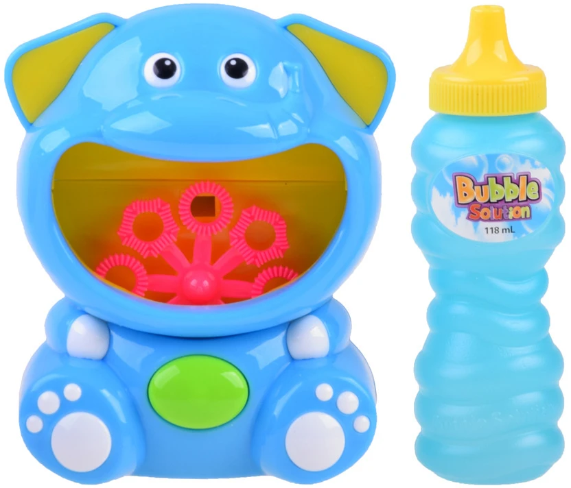 Jokomisiada Automatic soap bubble machine mėlynas elephant ZA4149