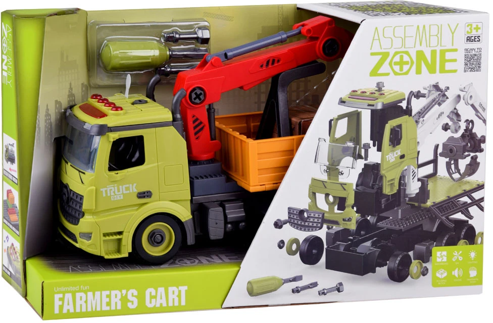 Jokomisiada Car crane for folding twisting sound screwdriver ZA4810