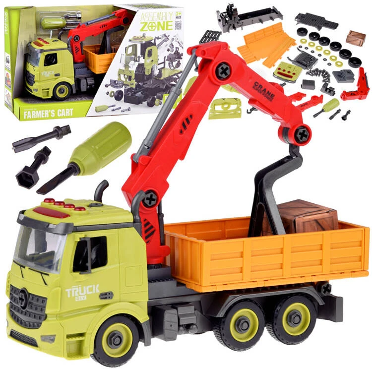 Jokomisiada Car crane for folding twisting sound screwdriver ZA4810