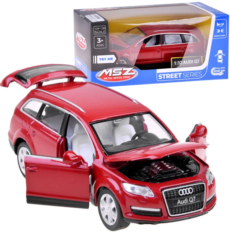 Jokomisiada Auto visureigis „Audi Q7“ 1:32 Metalinis automobilis ZA3748