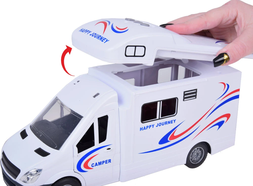 Jokomisiada Car Camper Travel Kemperis šviesos garsas atidaromos durys stogas ZA5218