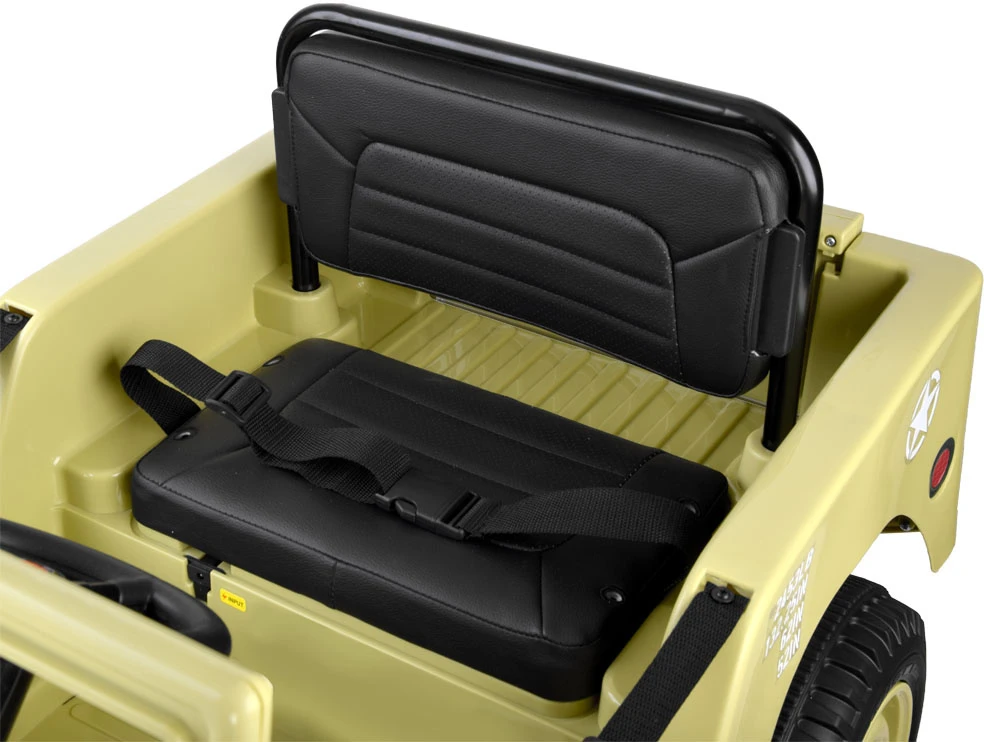 Akumuliatorinė transporto priemonė vaikams Jokomisiada Willy 4x4 + nuotolinio valdymo pultas | spalva: smėlio