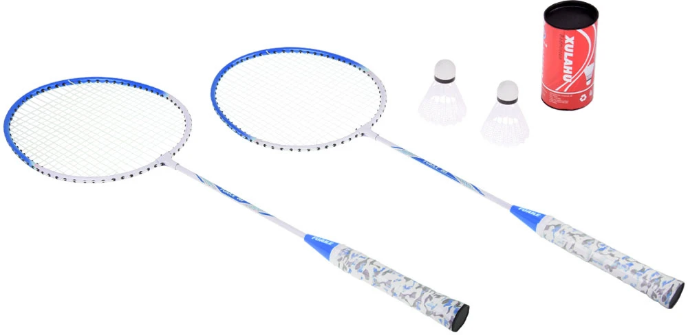 Jokomisiada badmintono rinkinys užsegamame dėkle Raketės + plunksnelės SP0819