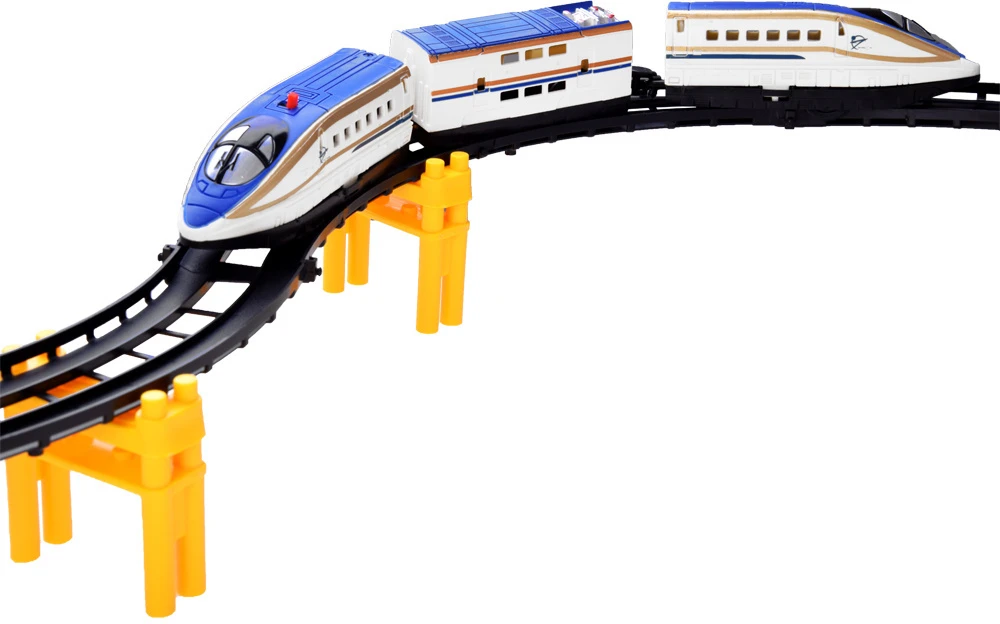 Dėlionė Jokomisiada Rail modernūs keleivinių traukinių bėgiai 6 m RC0590