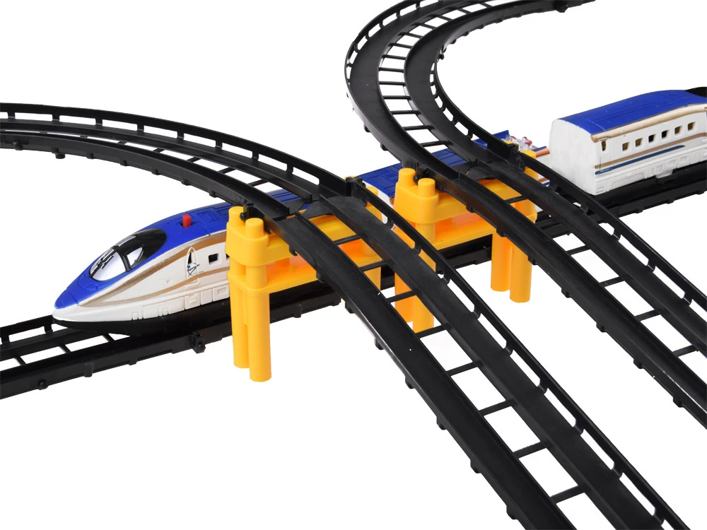 Dėlionė Jokomisiada Rail modernūs keleivinių traukinių bėgiai 6 m RC0590