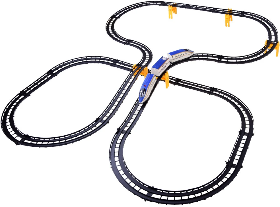 Dėlionė Jokomisiada Rail modernūs keleivinių traukinių bėgiai 6 m RC0590