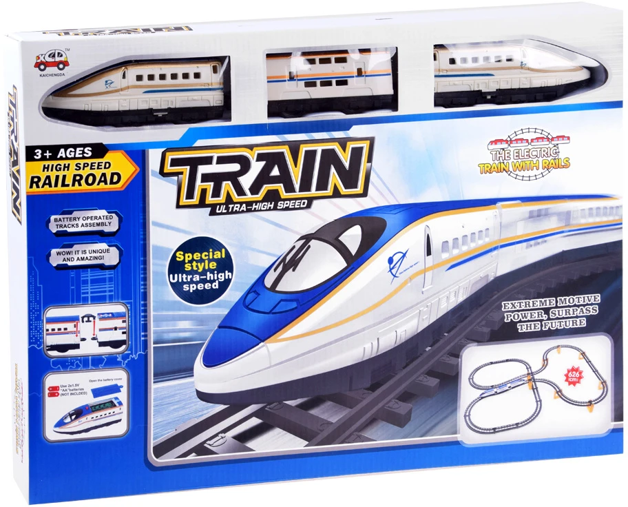 Dėlionė Jokomisiada Rail modernūs keleivinių traukinių bėgiai 6 m RC0590