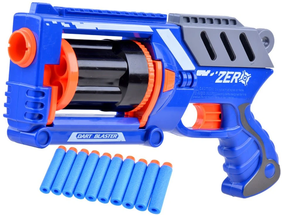 Jokomisiada BLASTER pistoleto putų šoviniai 10 vnt. ginklų ZA3286