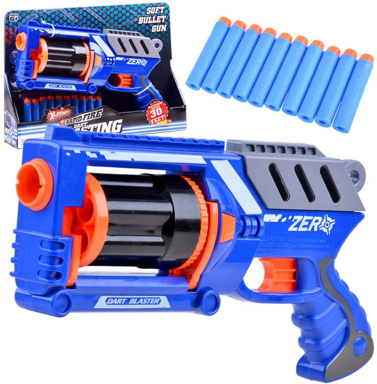 Jokomisiada BLASTER pistoleto putų šoviniai 10 vnt. ginklų ZA3286