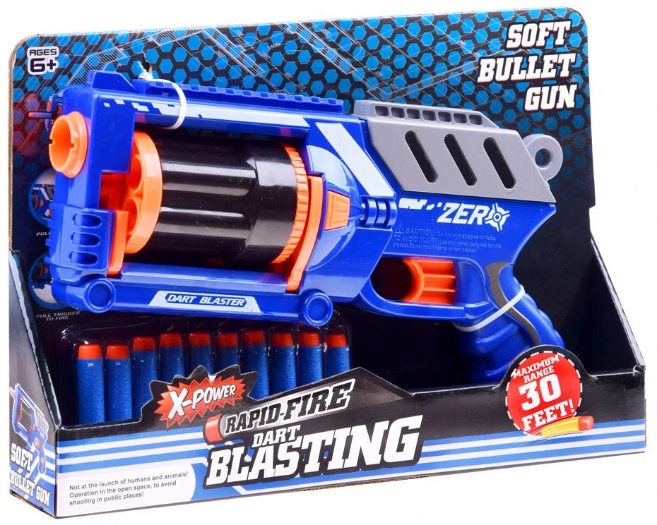 Jokomisiada BLASTER pistoleto putų šoviniai 10 vnt. ginklų ZA3286