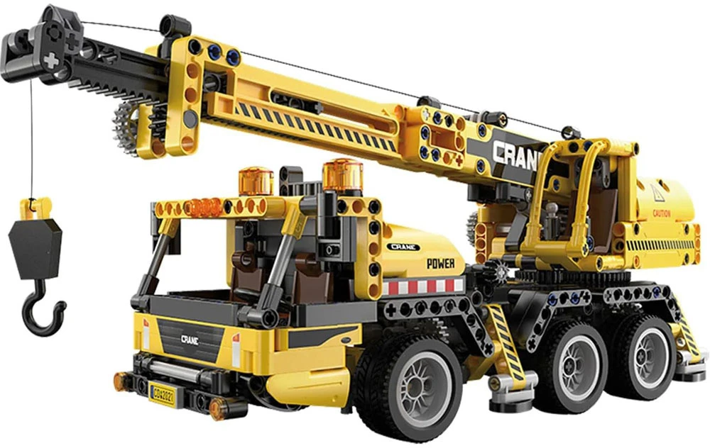 Jokomisiada CaDA techniniai konstrukciniai blokai 658 vnt. CRANES kilnojamieji elementai ZA 5690