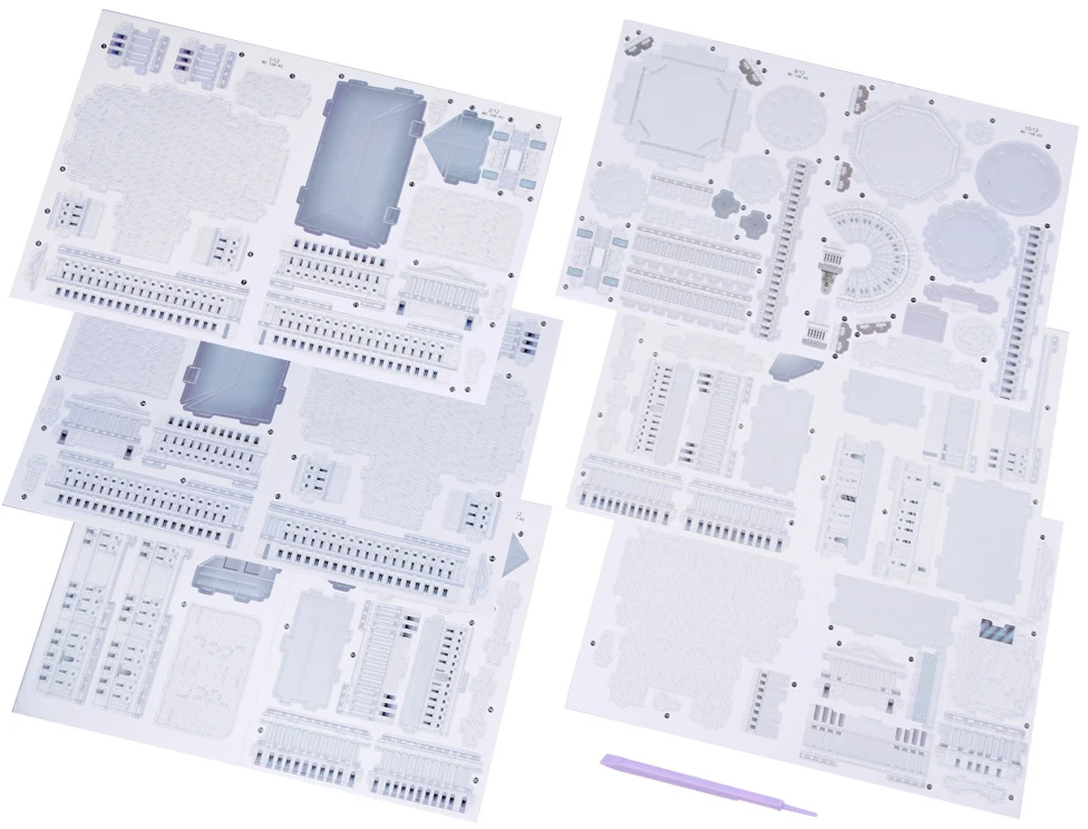 Jokomisiada "The Capitol Hill 3D" 3D dėlionė 132 dalių 3D dėlionė ZA5400
