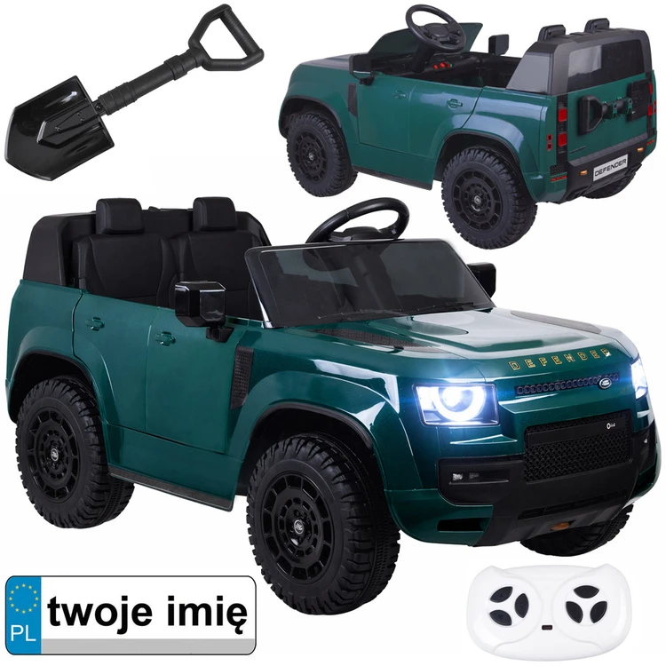 Jokomisiada Children's battery-powered car licensed by Land Rover Defender 4x4 PA0343