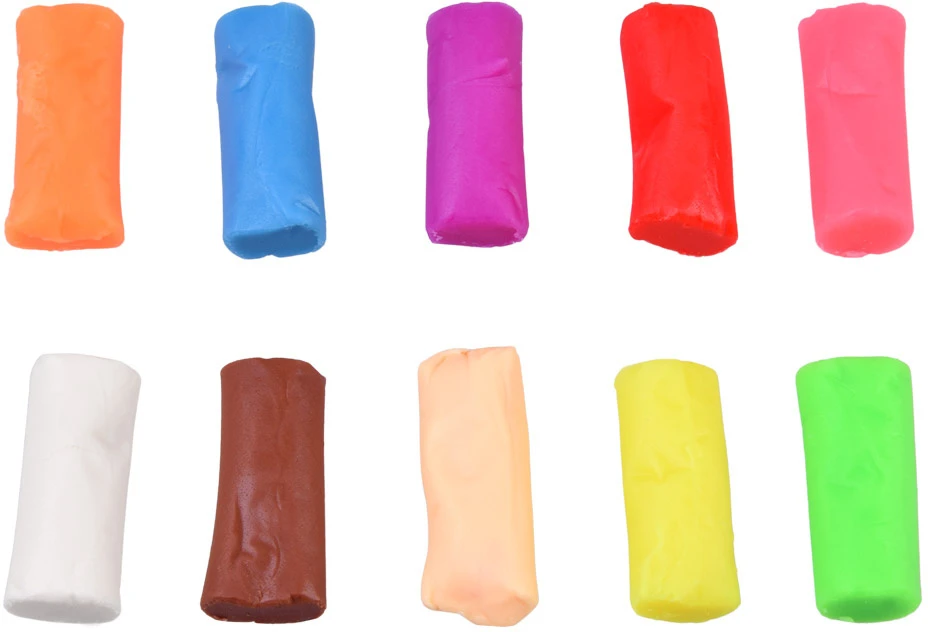 Jokomisiada Plastilino PARDUOTUVĖ didelis 10 spalvų rinkinys + priedai ZA6139