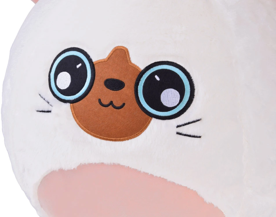 Jokomisiada Soft plush ball - large animal mascot 45cm CAT ZA5976