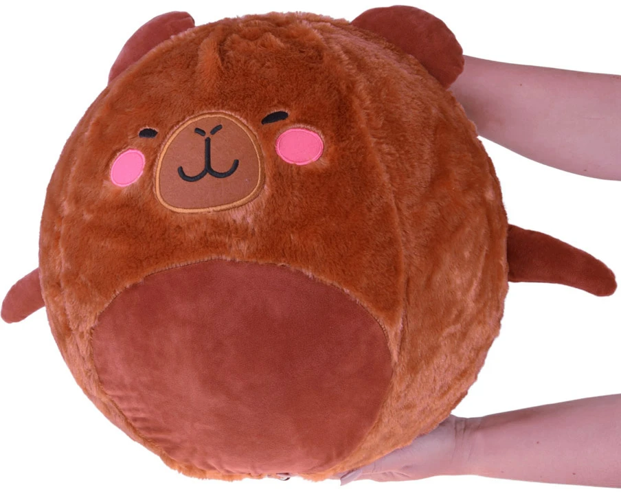 Jokomisiada Minkštas pliušinis kamuoliukas - didelis gyvūnų talismanas 45cm CAPYBARA ZA5975