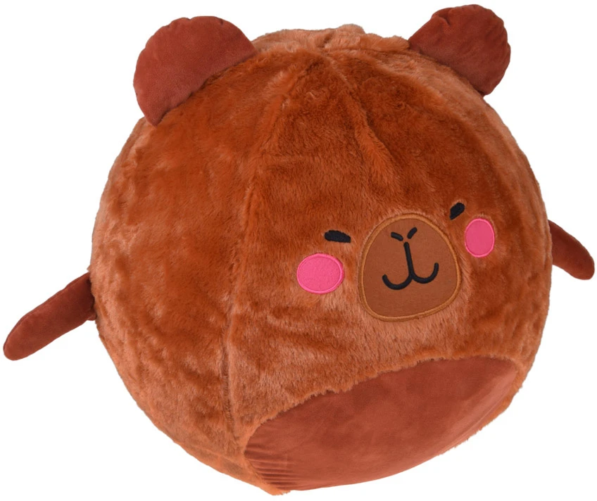 Jokomisiada Minkštas pliušinis kamuoliukas - didelis gyvūnų talismanas 45cm CAPYBARA ZA5975