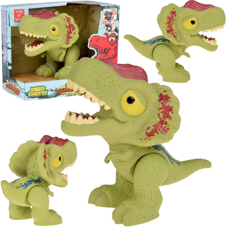 Jokomisiada Dinosaur figurine Dilophosaurus movable limbs ZA 5354