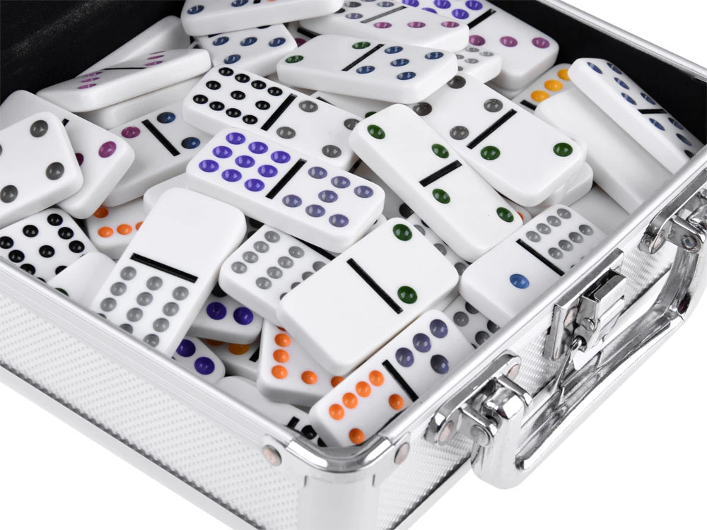 Jokomisiada „Domino“ dėlionės žaidimas metalo dėkle Gr0630