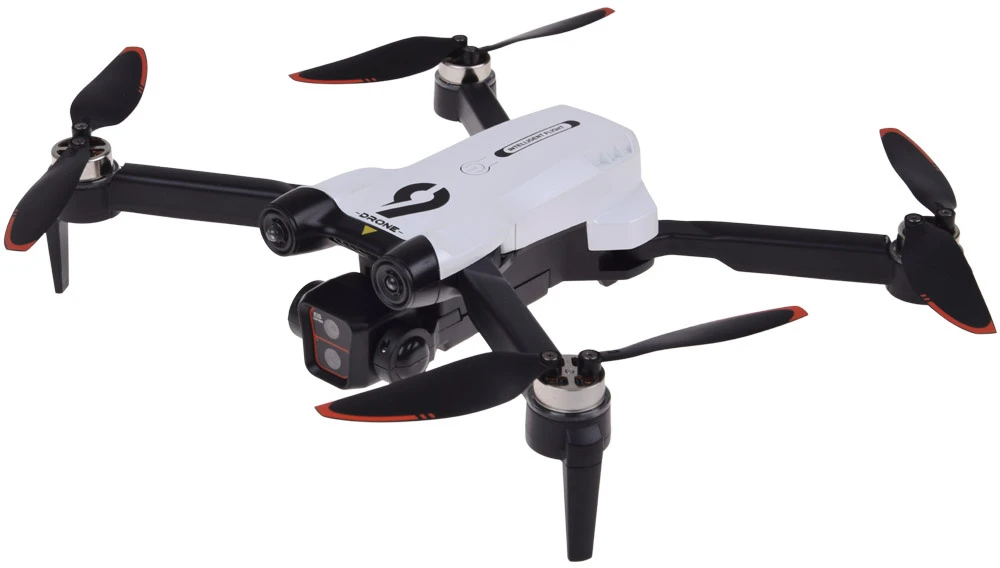 Jokomisiada Drone with camera - remote-controlled quadrocopter + memory card RC0756