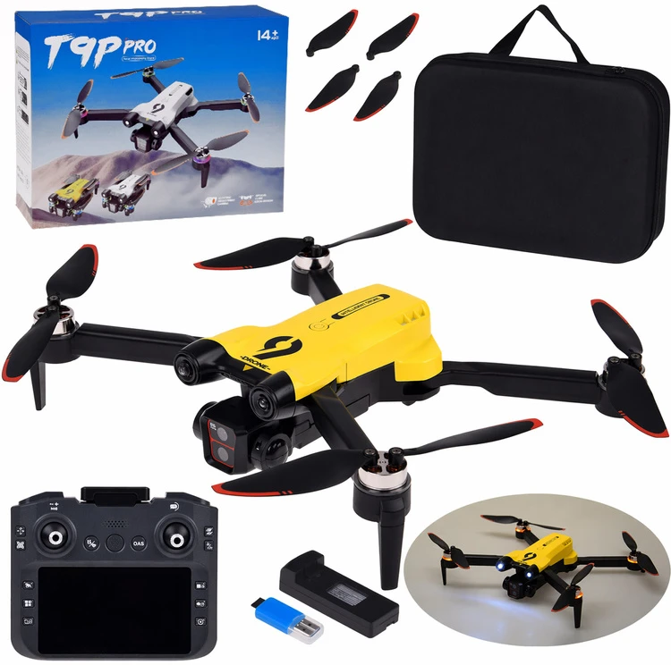 Jokomisiada Drone with camera - remote-controlled quadrocopter + memory card RC0756