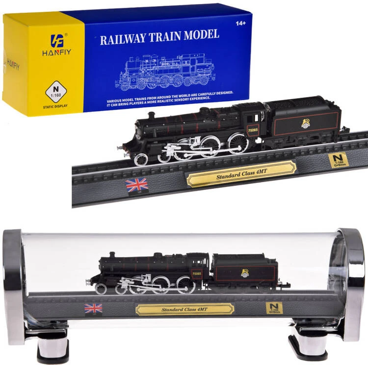 Jokomisiada Lokomotyvas elegantiškas kolekcinis modelis Standard Class 4MT 1:160 RC0650