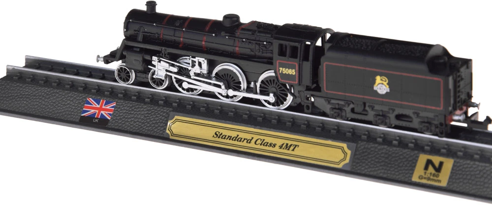 Jokomisiada Lokomotyvas elegantiškas kolekcinis modelis Standard Class 4MT 1:160 RC0650