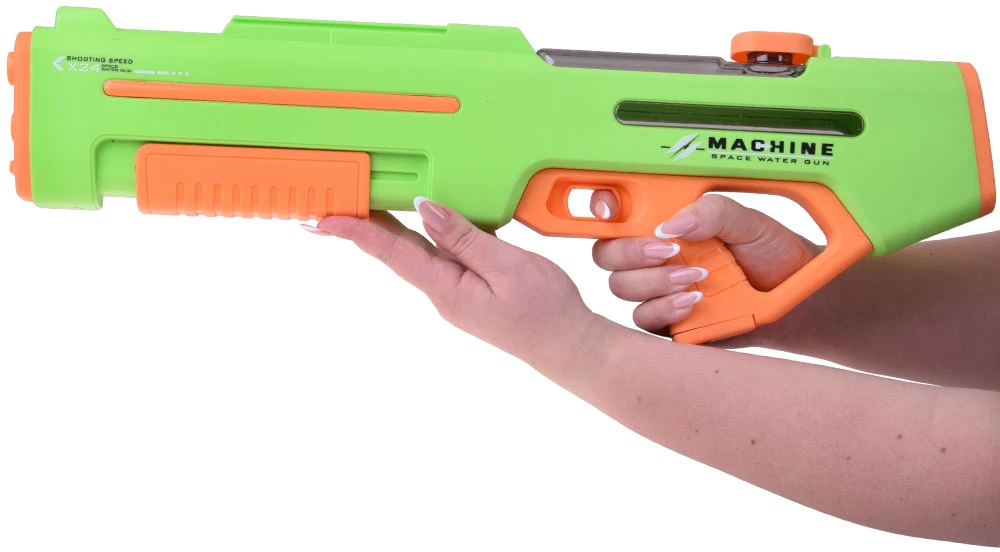 Jokomisiada Electric Vanduo Gun - Dual Purškiklis Heads 10m ZA5569