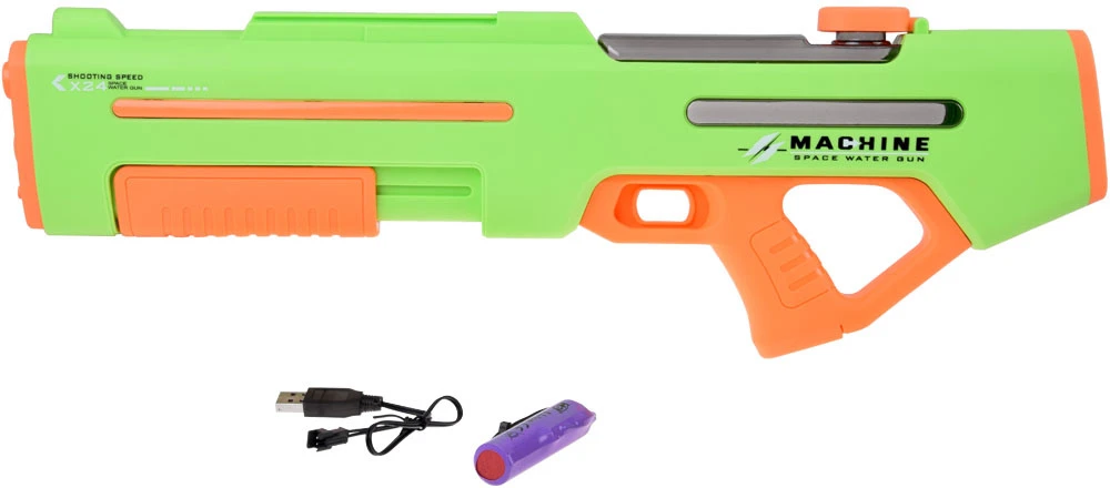 Jokomisiada Electric Vanduo Gun - Dual Purškiklis Heads 10m ZA5569