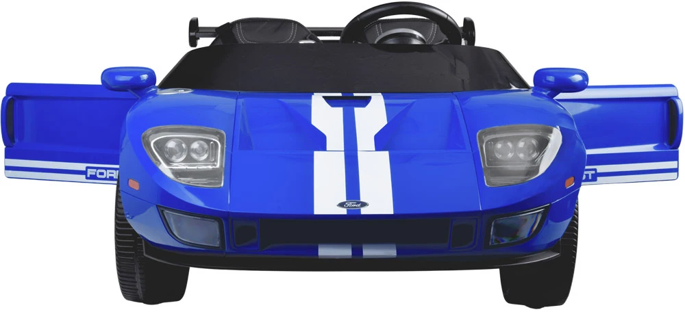 „Jokomisiada Ford GT“ 4 variklių akumuliatorinis vaikiškas automobilis su nuotolinio valdymo pultu 2 asmenims PA0337